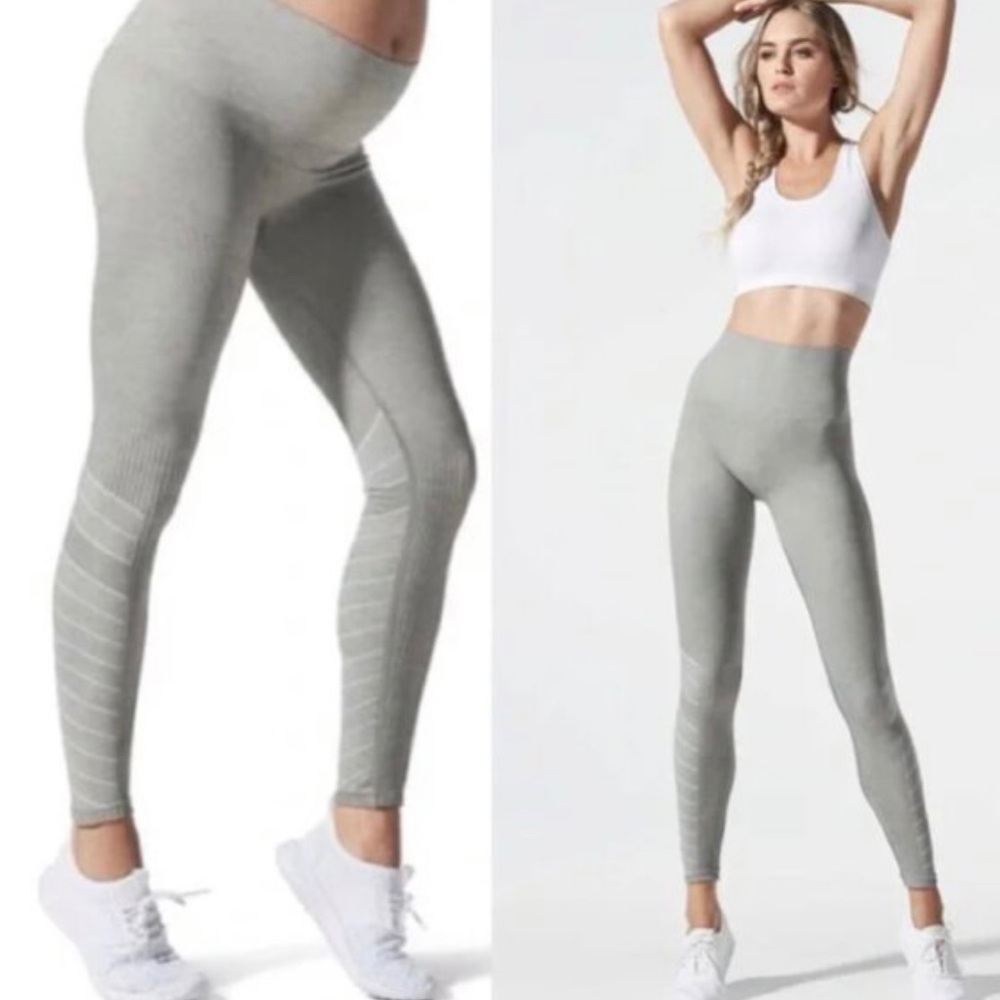 BLANQI Textured Gray Leggings